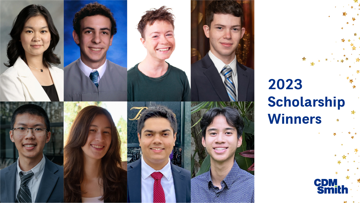 CDM Smith's 2023 Scholarship Winners 