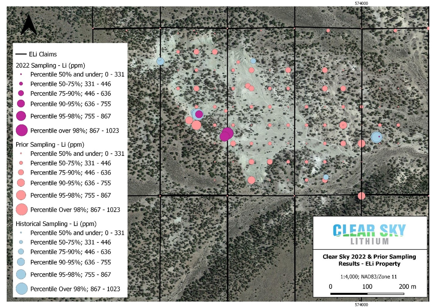 Figure 1 ELi PProject Sampling Overview Map