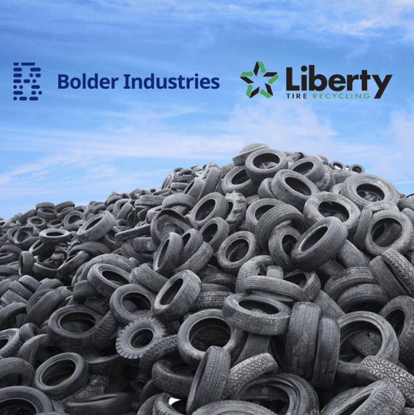 Bolder Industries and Liberty Tire Recycling partner