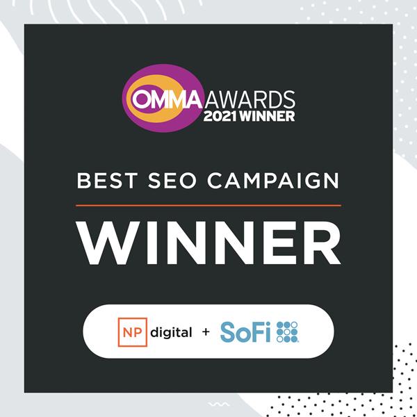 NP Digital Wins Best SEO Campaign in the 2021 OMMA Awards