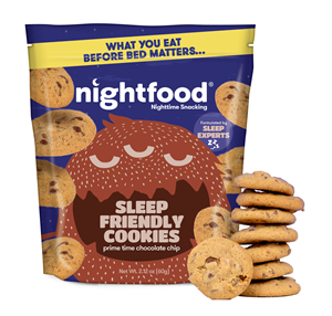 Nightfood sleep-friendly Prime-Time Chocolate Chip Cookies