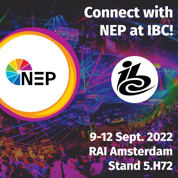 NEP Group, the leading media technology partner for content creators around the globe, is returning to the 2022 IBC Show in Amsterdam.