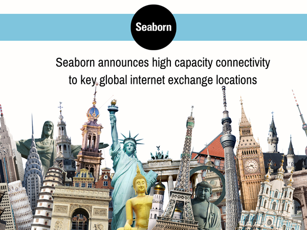Seaborn expande a conectividade de rede globalmente