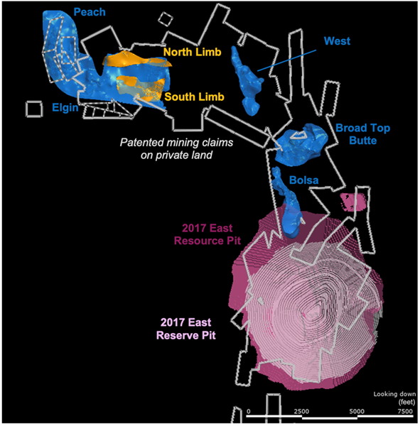 Figure 1: Copper World Complex Mineralization