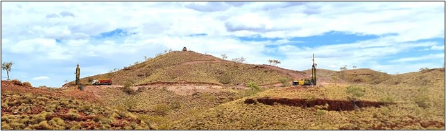 Grant’s Hill Fresh mineral resource definition RC drilling