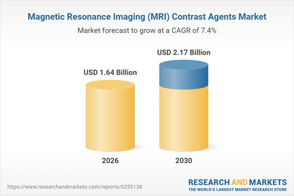 MRI Contrast Agents Market to Reach $2.17 Billion by 2030 as Precision Diagnostics Advance