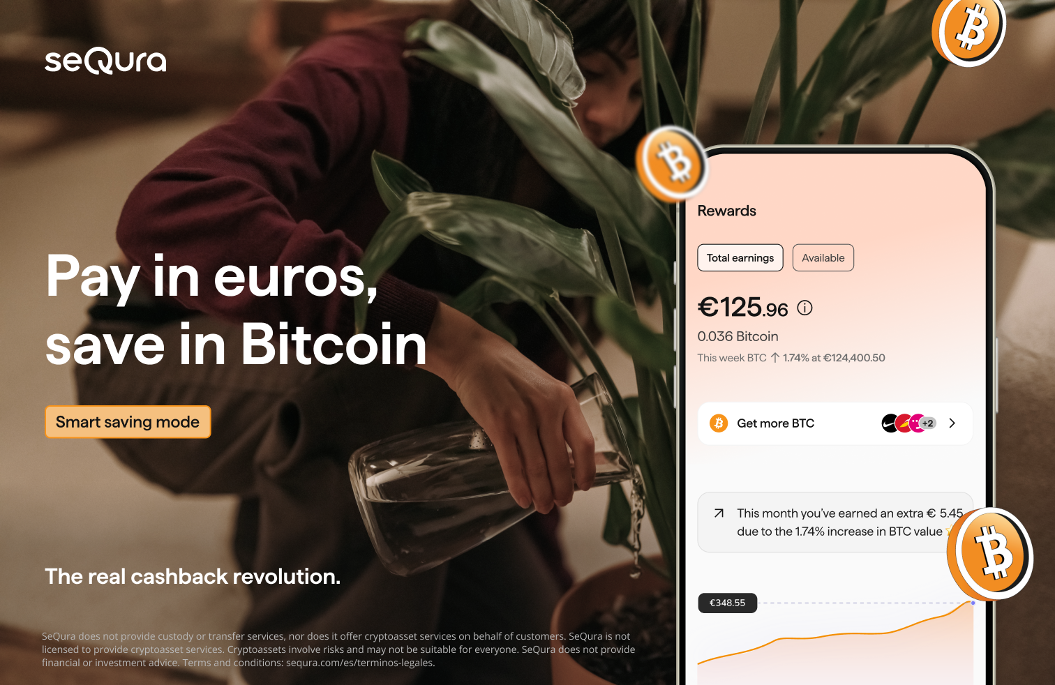 SeQura launches Bitcoin cashback app