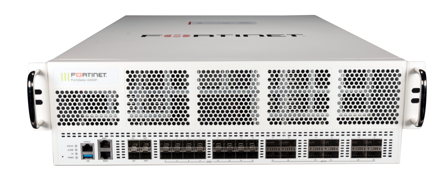 Fortinet FortiGate 4400F - The World's First Hyperscale Firewall