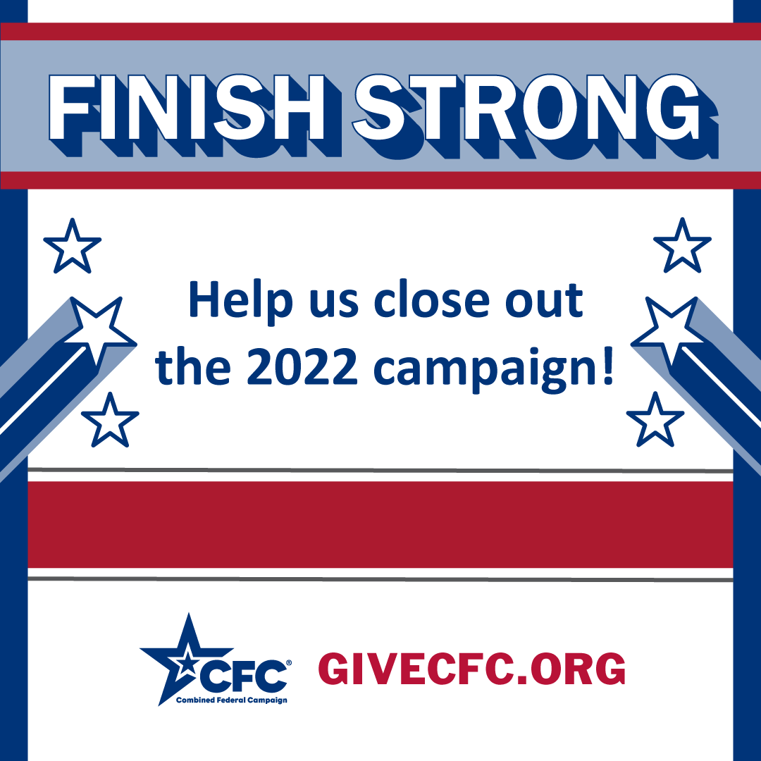 Combined Federal Campaign pushes through final days of 2022