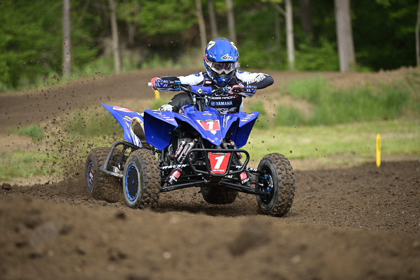 In the AMA ATV Motocross (ATV MX) series, Yamaha racers swept the podium in the AMA Pro division. Defending Champion, Joel Hetrick won his fourth-overall ATV MX Championship on his Phoenix Racing / DASA / CST / Moose YFZ450R, with seven first-place finishes to earn the $15,000 bLU cRU bonus.
