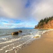 Clean beach