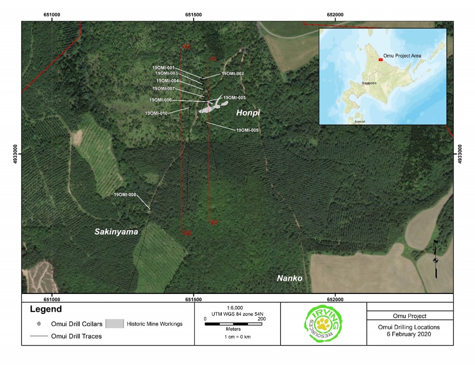 Omui Mine Site Figure 1