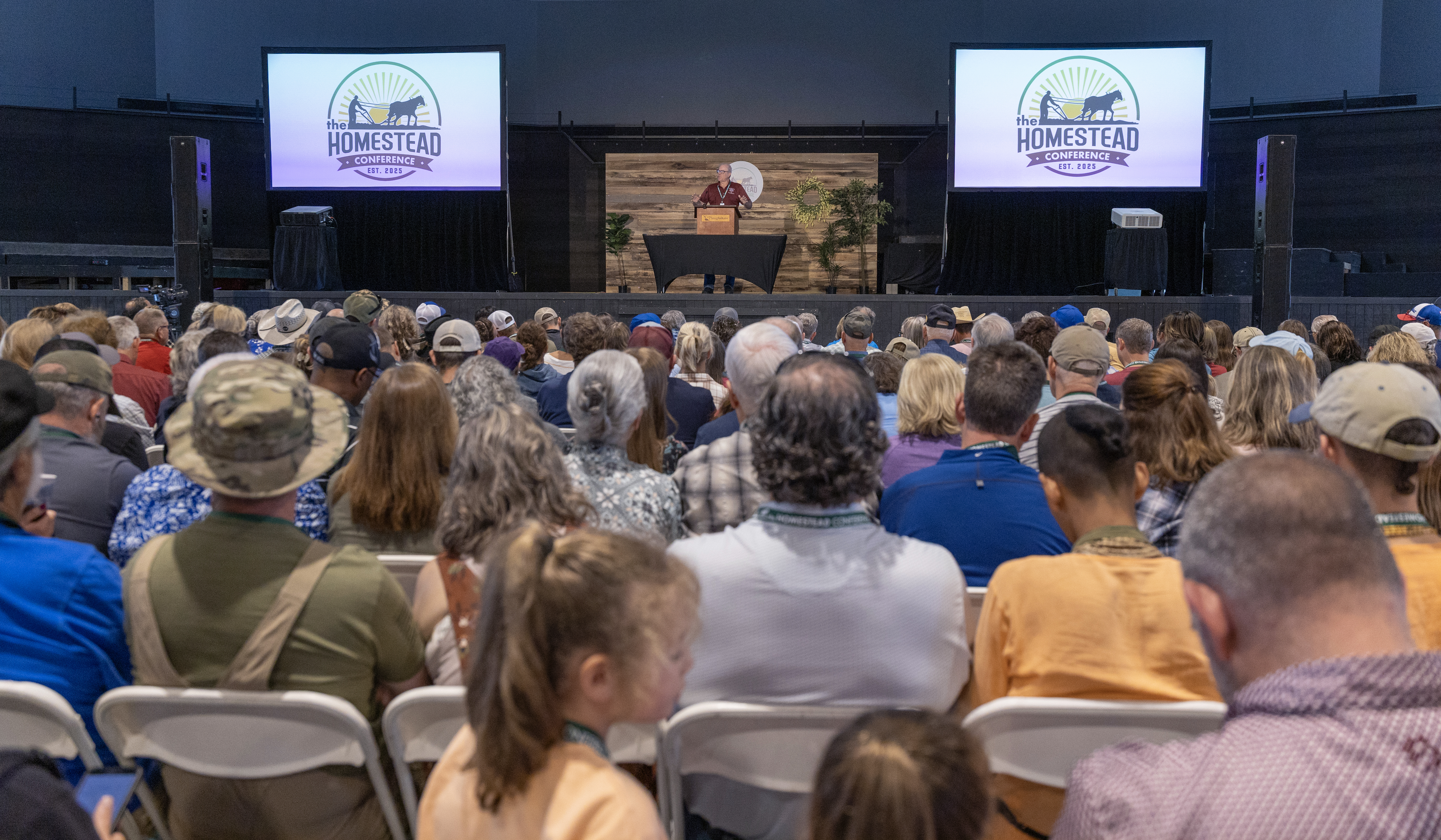 Joel Salatin on Stage