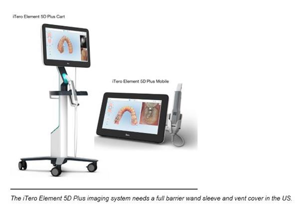The iTero Element 5D Plus imaging system