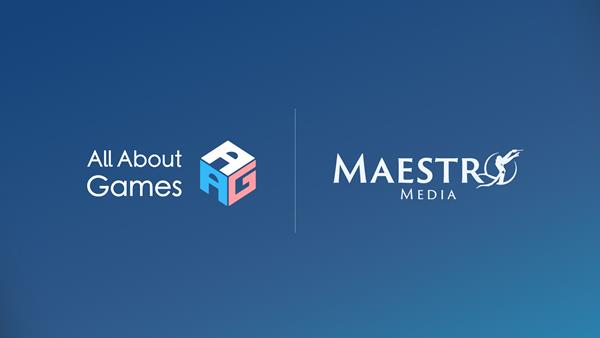All About Games x Maestro Media Logos