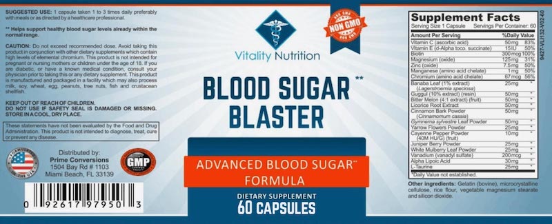 Blood Sugar Blaster Reviews Negative Side Effects Or Legit Ingredients