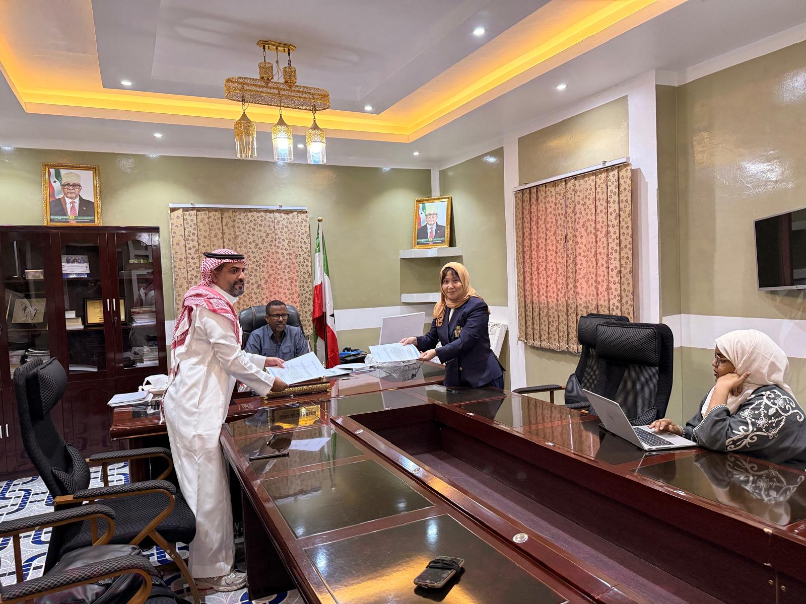 Signed the cooperation agreement at the Ministry of Livestock