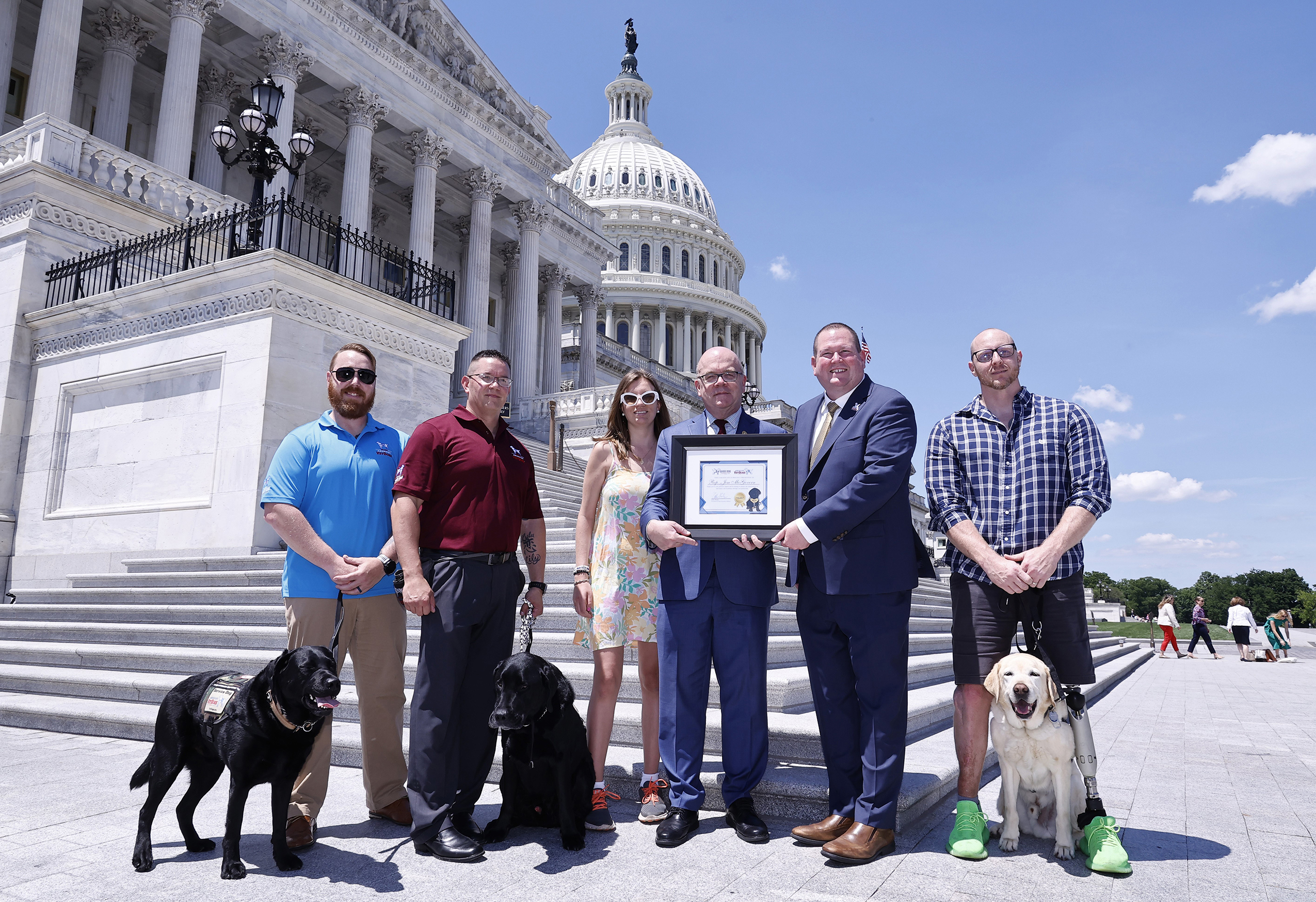 U.S. House of Representatives Passes The Working Dog  Commemorative Coin Act With Bipartisan Support