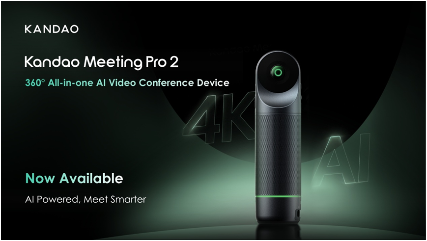 Kandao Technology Introduces Meeting Pro 2 to Rethink Audio for Better Hybrid Meetings