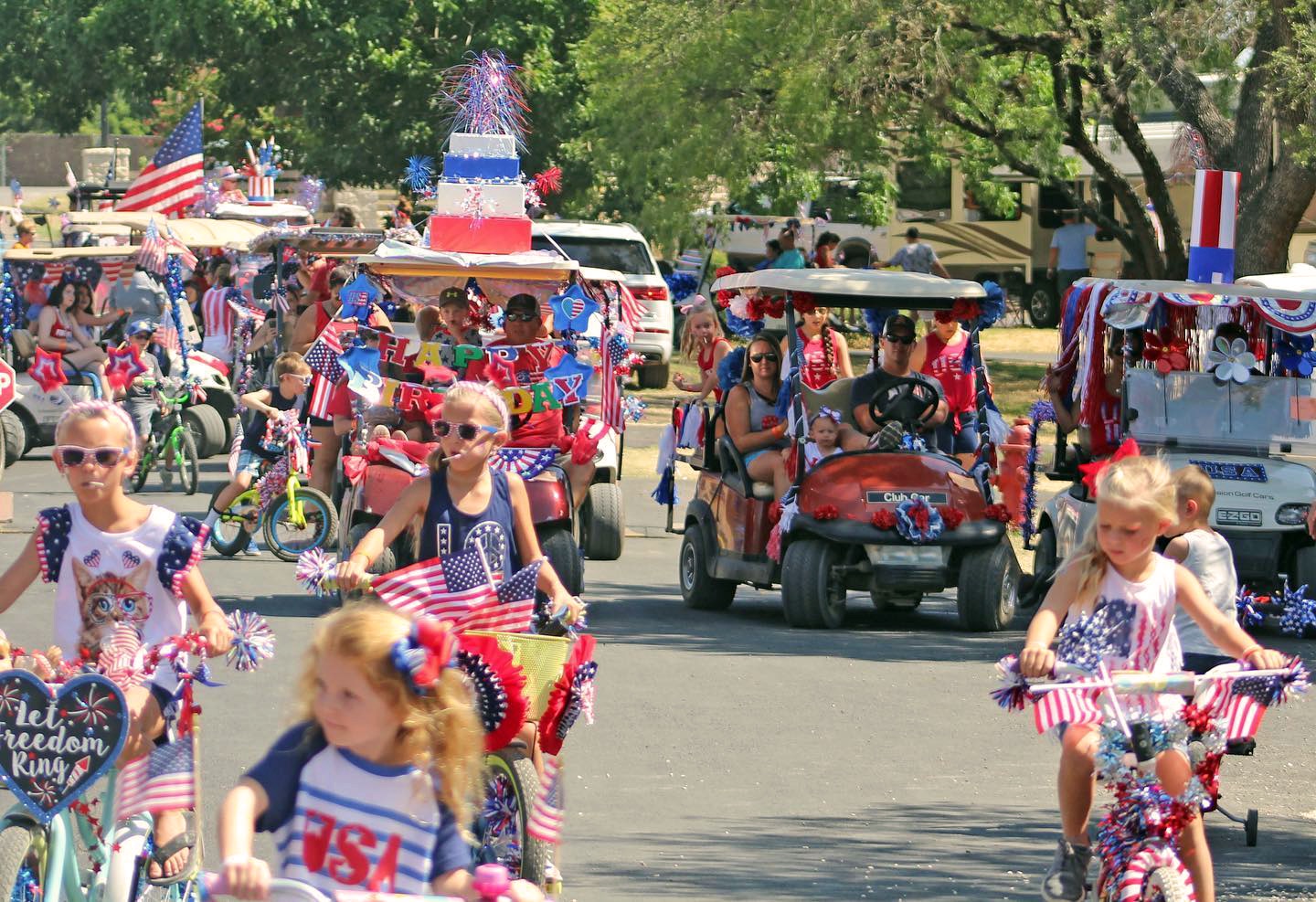 July Fourth at Jellystone Park in Kerrville, Texas