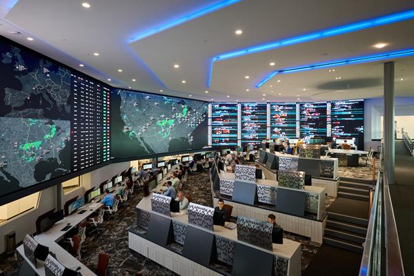 Flexjet Global Operations Control Center in Cleveland