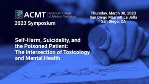 Symposium för att ta upp suicidalitet, överbryggande toxikologi och mental hälsa