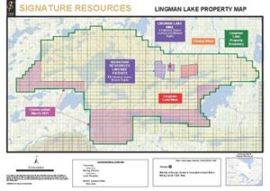 Lingman Lake Property Map