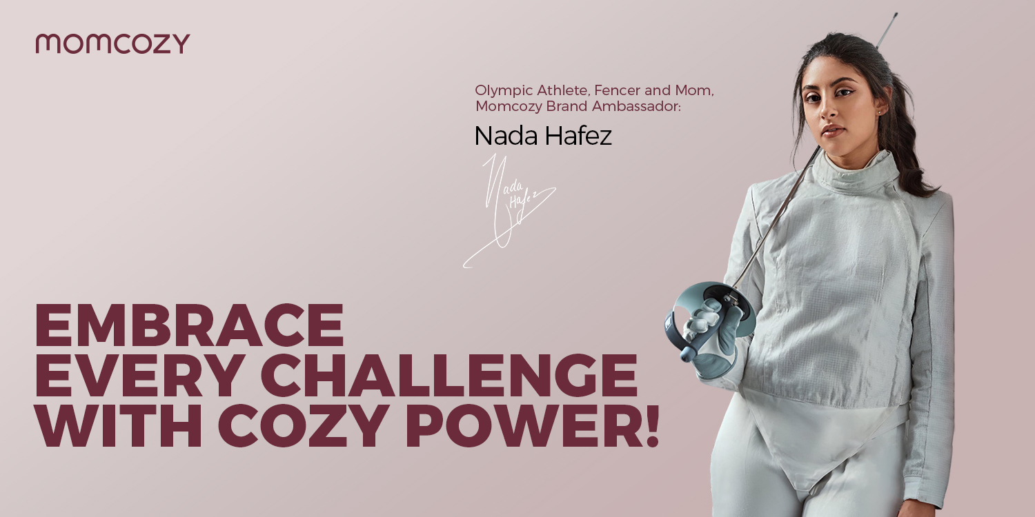 Olympic Fencer Nada Hafez becomes Momcozy brand ambassador to embrace every challenge with cozy power