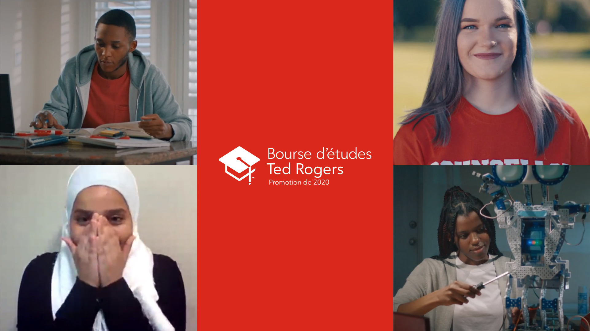 Rogers célèbre la promotion de 2020 de la Bourse d’études Ted Rogers en Alberta, en Saskatchewan et au Manitoba lors de la Journée internationale de la jeunesse