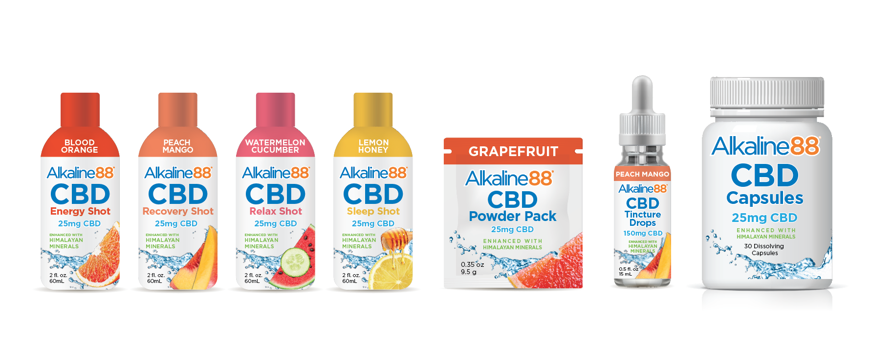 Alkaline88 CBD Product Line