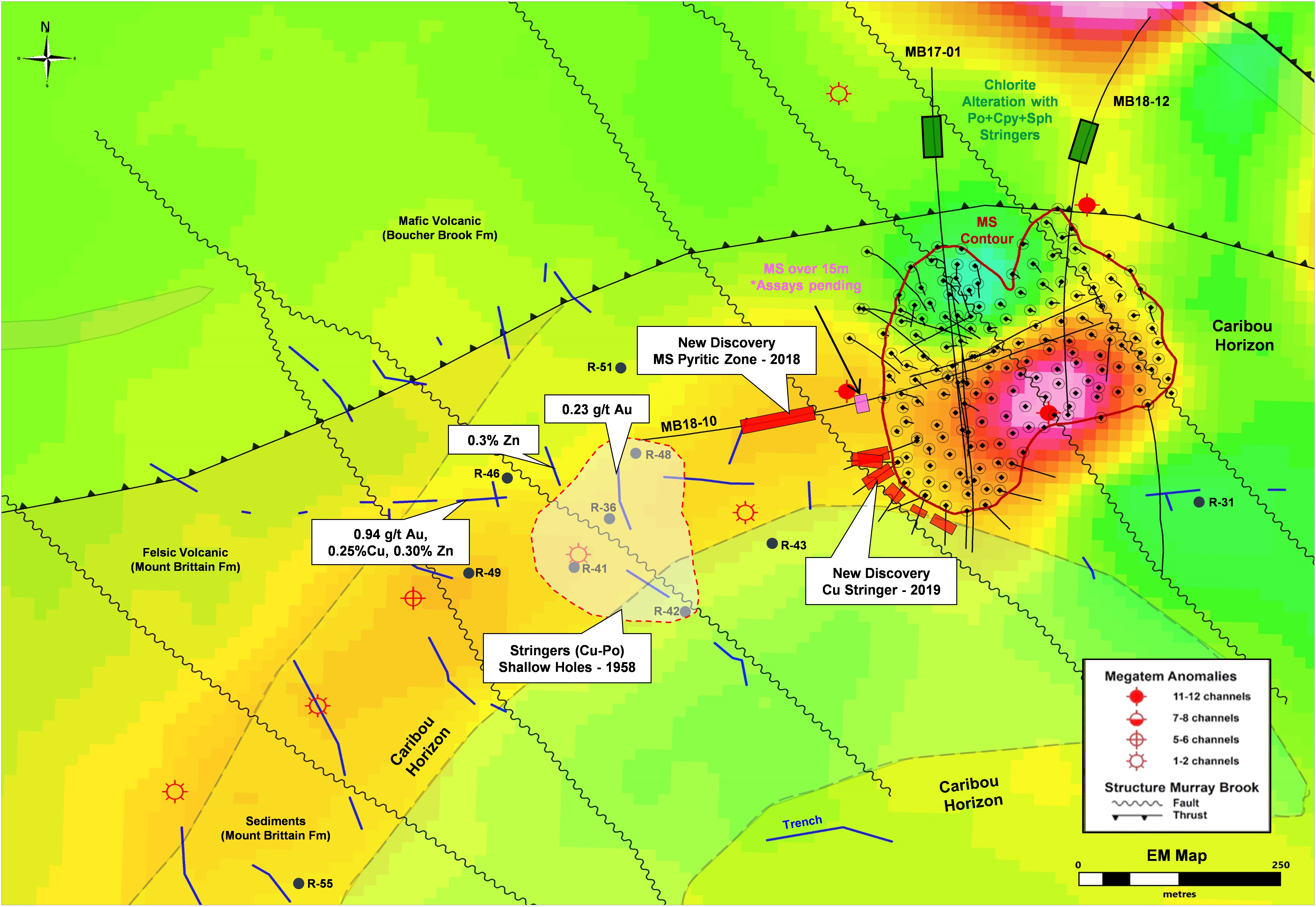 Fig2-2018-2019 EXPLORATION PROGRAM – PLAN VIEW 