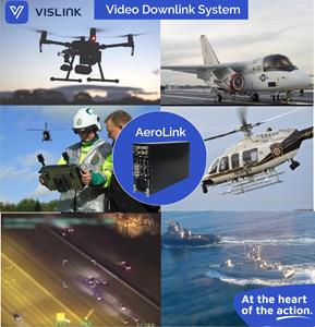 Vislink will showcase its Airborne Video Downlink System (AVDS) including the new AeroLink transmitter and Quantum receiver at Milipol Asia-Pacific 2022 on May 18-20, 2022.