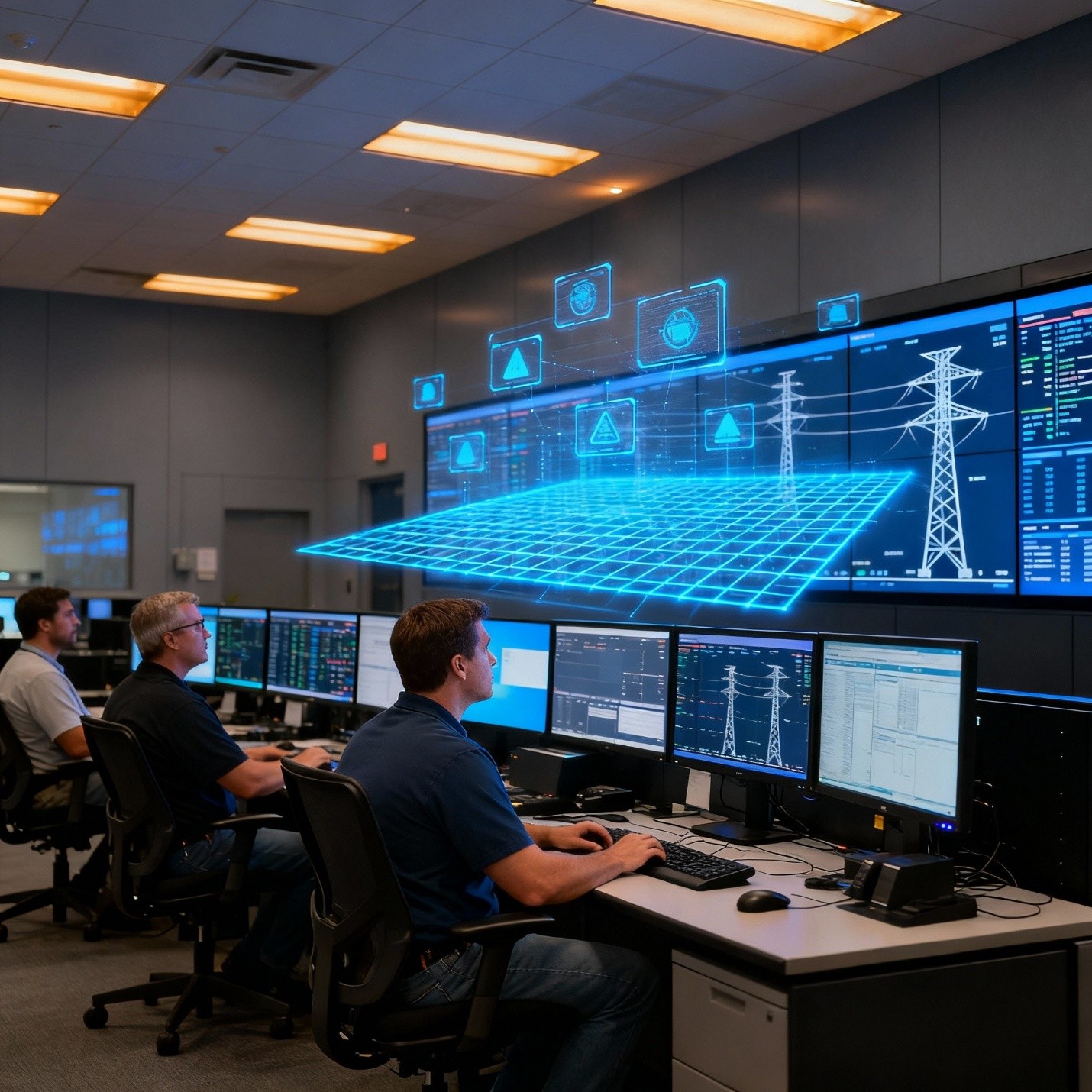 DebitMyData Human Energy Grid Center Monitoring