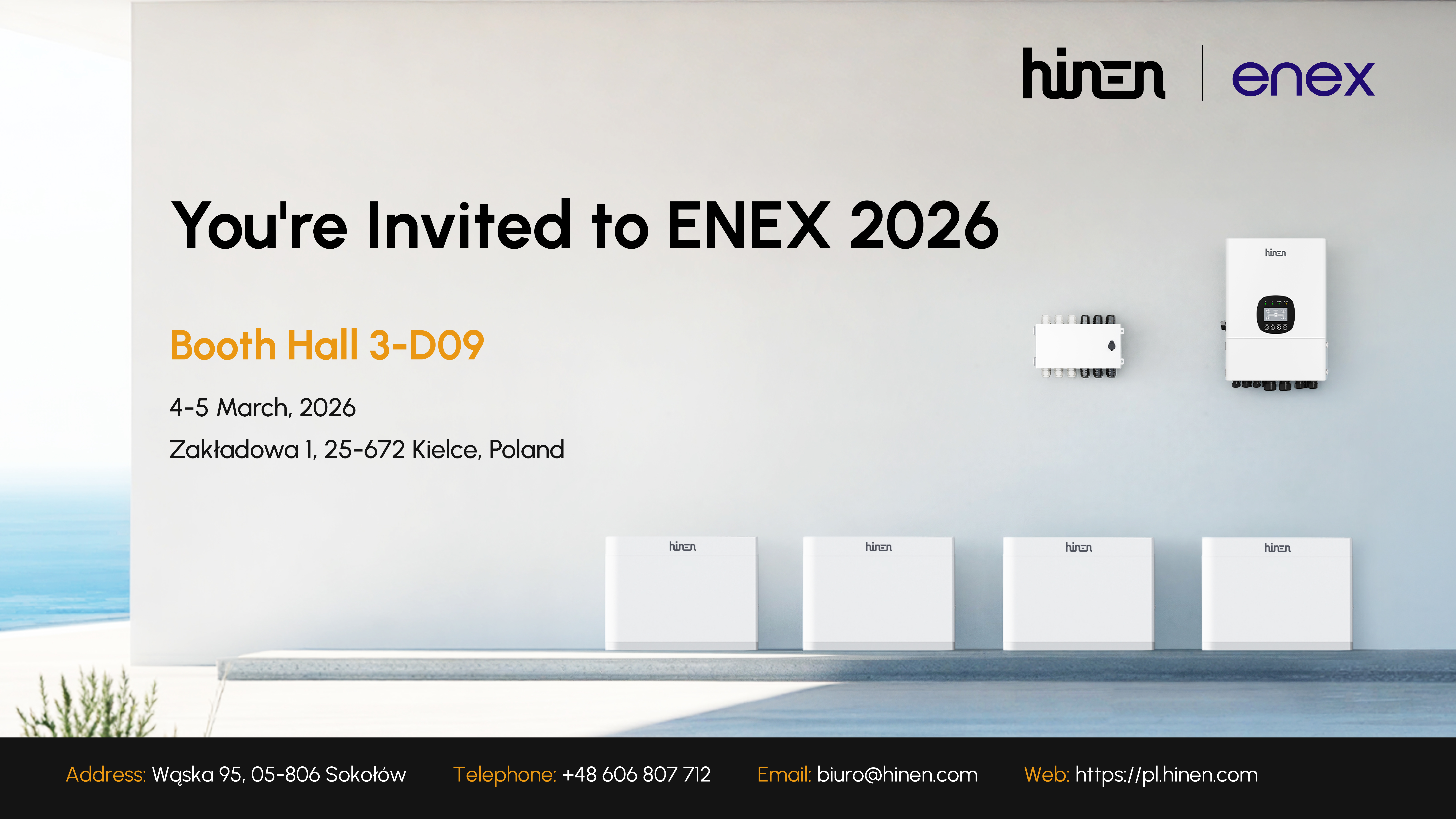 You‘re Invited to ENEX 2026
