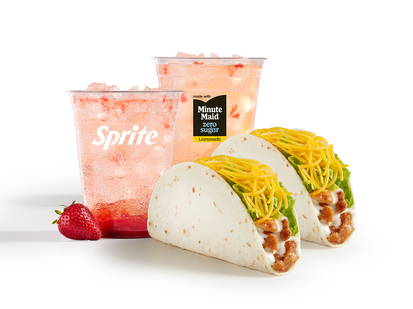 Del Taco Kicks Off the New Year with Two for $3 Grilled Chicken Tacos and Real Strawberry Drinks