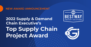 3G A Recipient of Supply & Demand Executive’s 2022 Top Supply Chain Projects Award