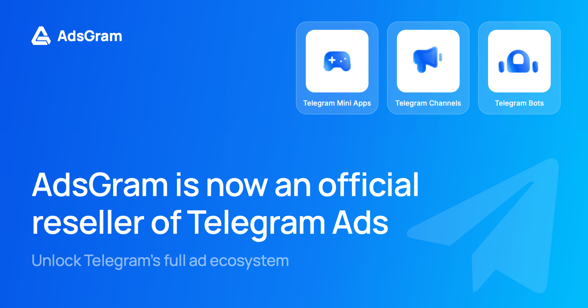 AdsGram Introduces Telegram Ads Capabilities for Advertisers
