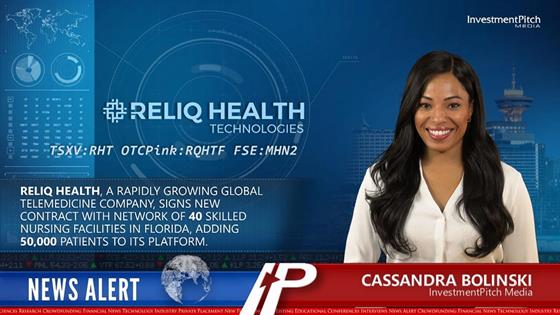 Reliq Health, a rapidly growing global telemedicine company, signs new contract with network of 40 Skilled Nursing Facilities in Florida, adding 50,000 patients to its platform.: Reliq Health, a rapidly growing global telemedicine company, signs new contract with network of 40 Skilled Nursing Facilities in Florida, adding 50,000 patients to its platform.
