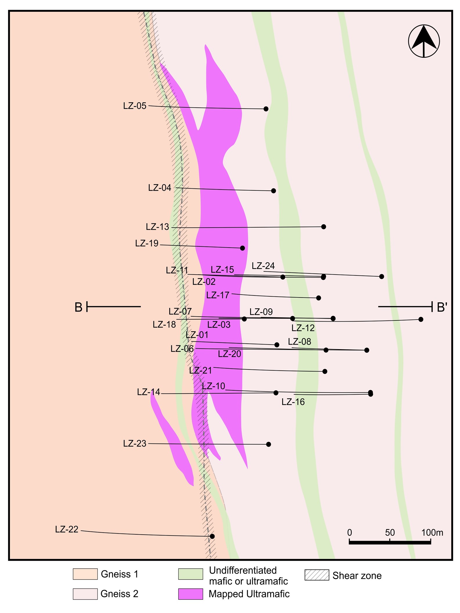 LZ Zone - Plan Map