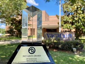Vacation Innovations' HSI Operations Team Wins 2022 ARDA Award