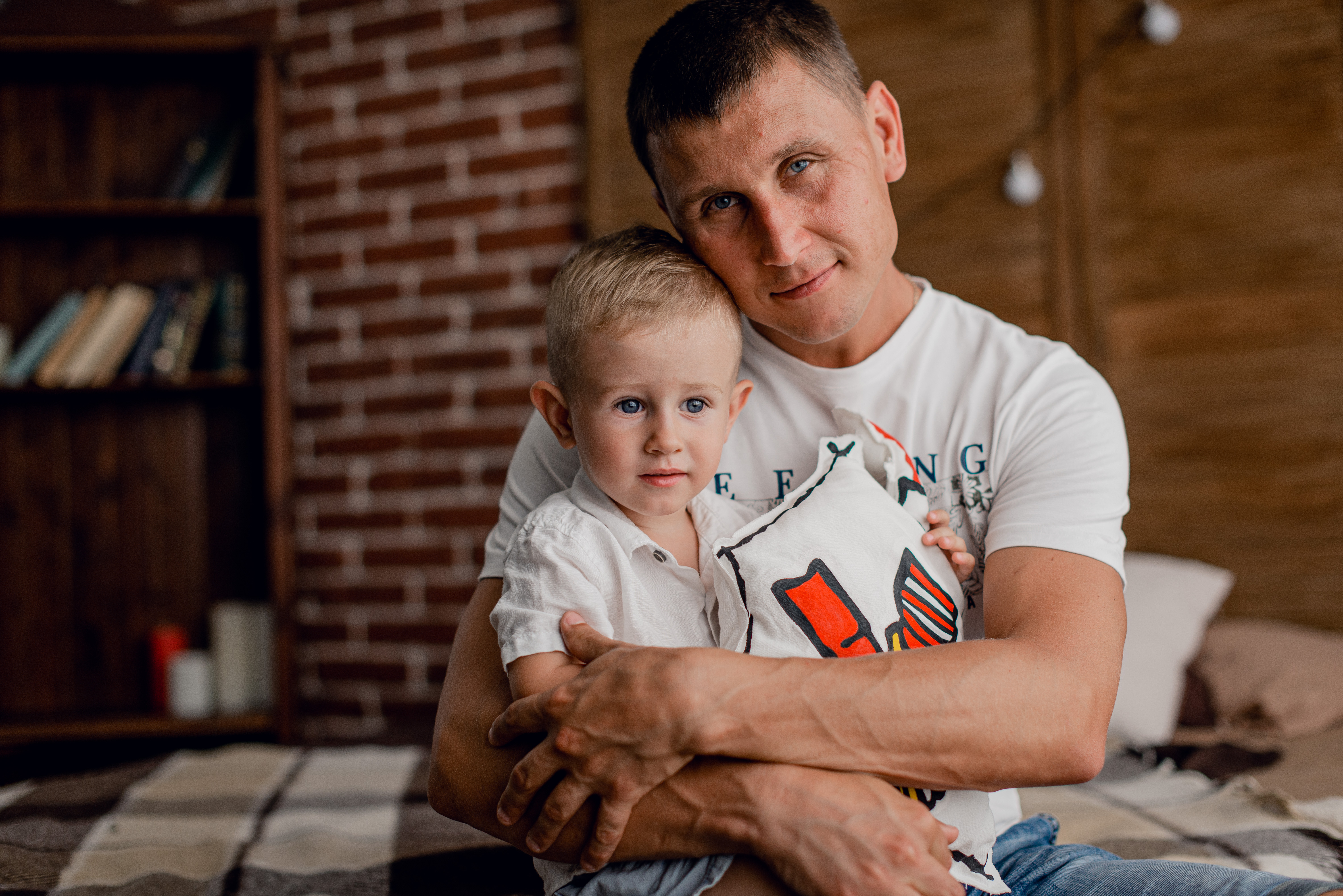 Family that utilized RMHC Ukraine while their child received medical treatment. 