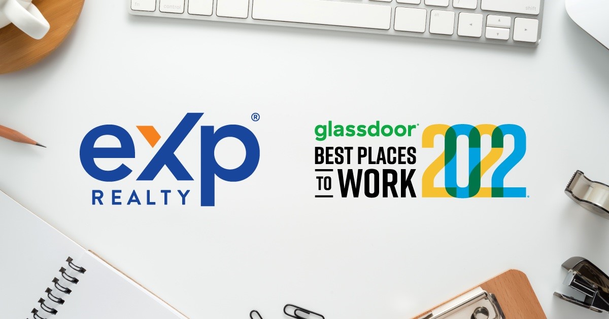 eXp Realty Ranked 4 on Glassdoor Best Places to Work 2022