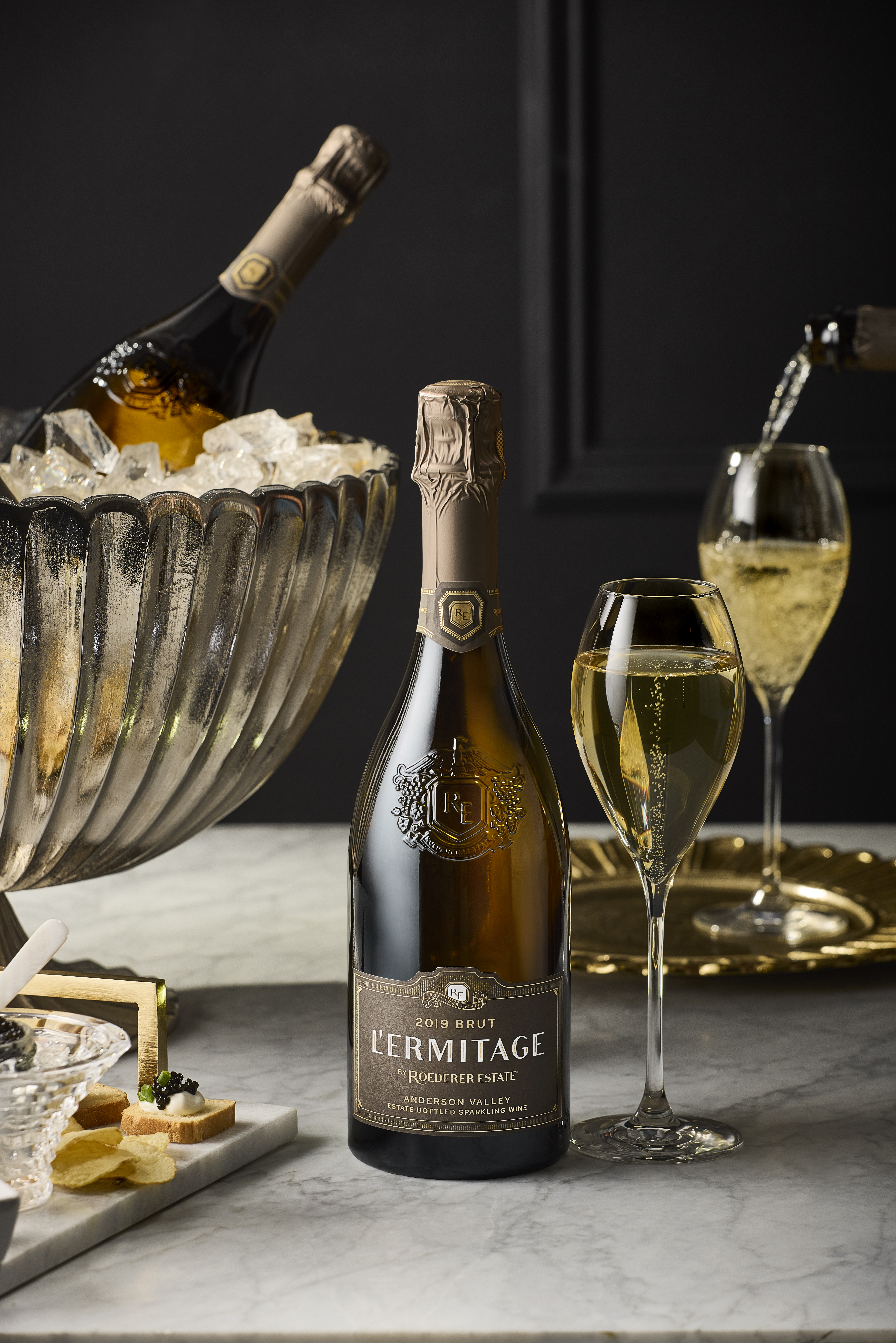 Roederer Estate 2019 L'Ermitage Brut White, Courtesy of Roederer Estate