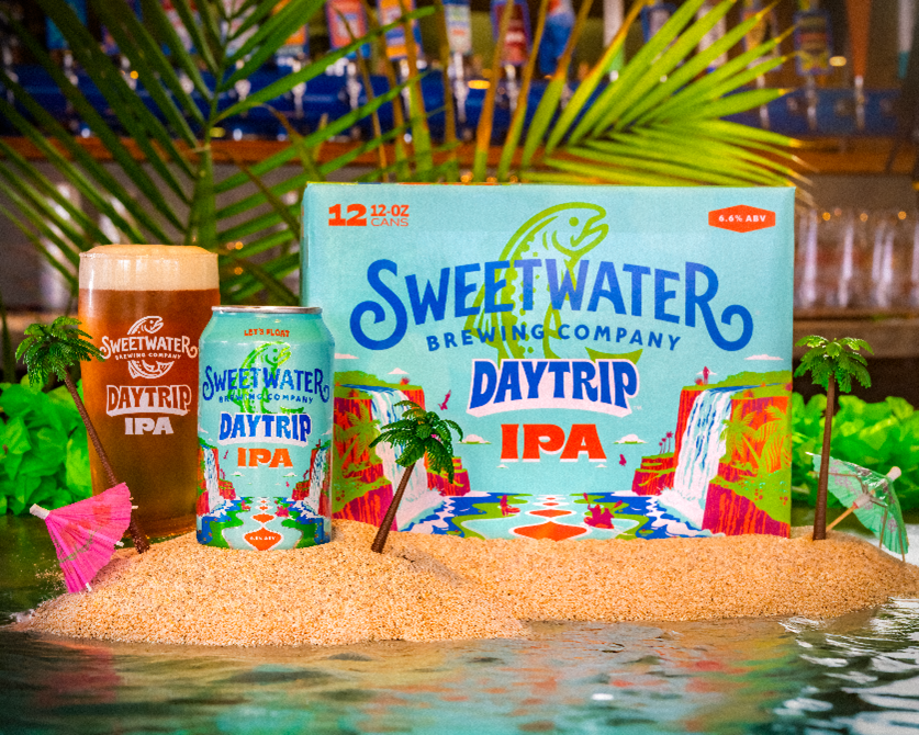 SweetWater Brewing's DAYTRIP IPA is now available!