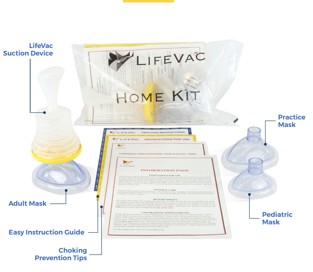 LifeVac is a patented life-saving device