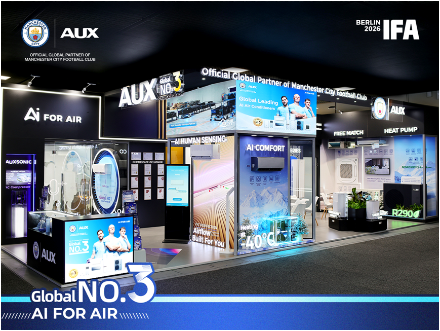 AUX Makes Its IFA Debut, Bringing AI-Powered Air Solutions to Berlin