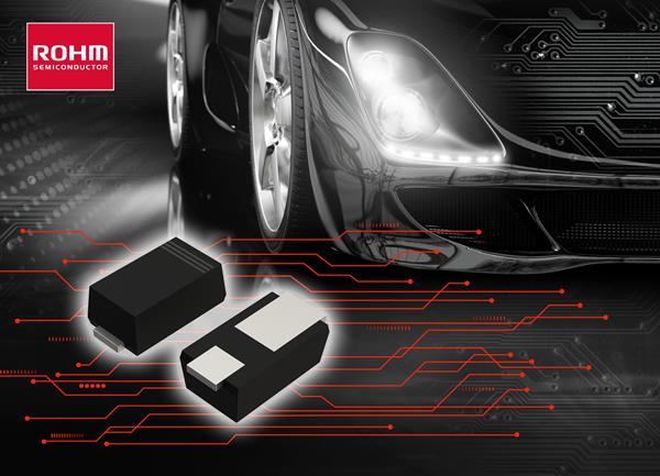 ROHM Expands PMDE Package Diode Lineup