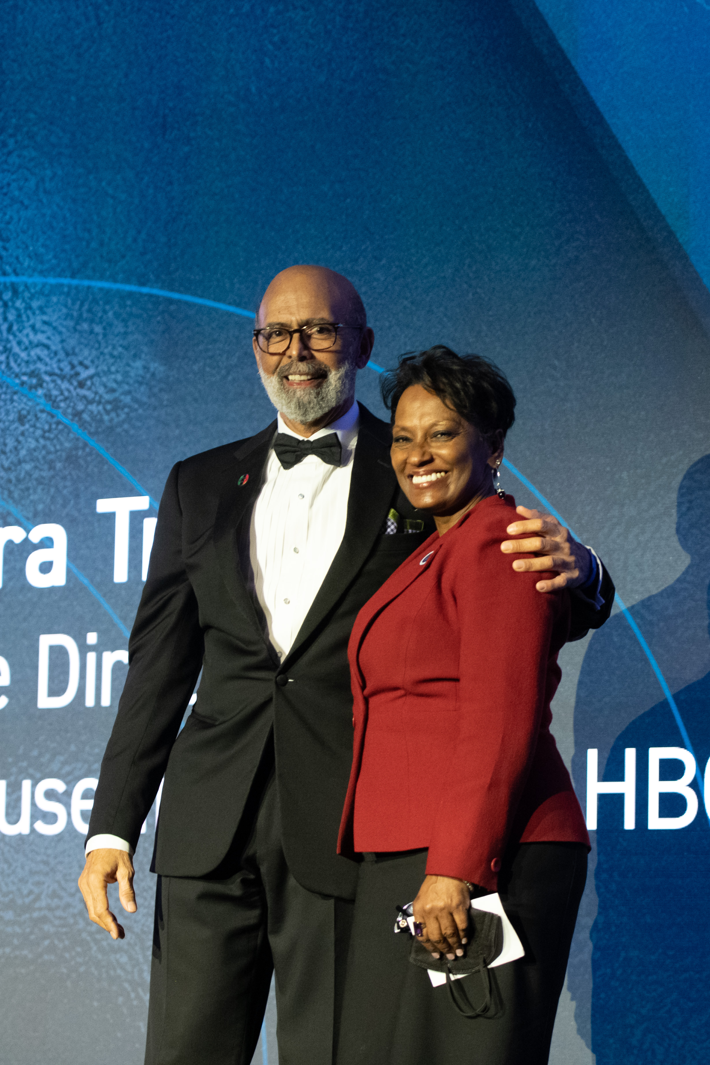 Dr. Michael L. Lomax introducing Dr. Dietra Trent
