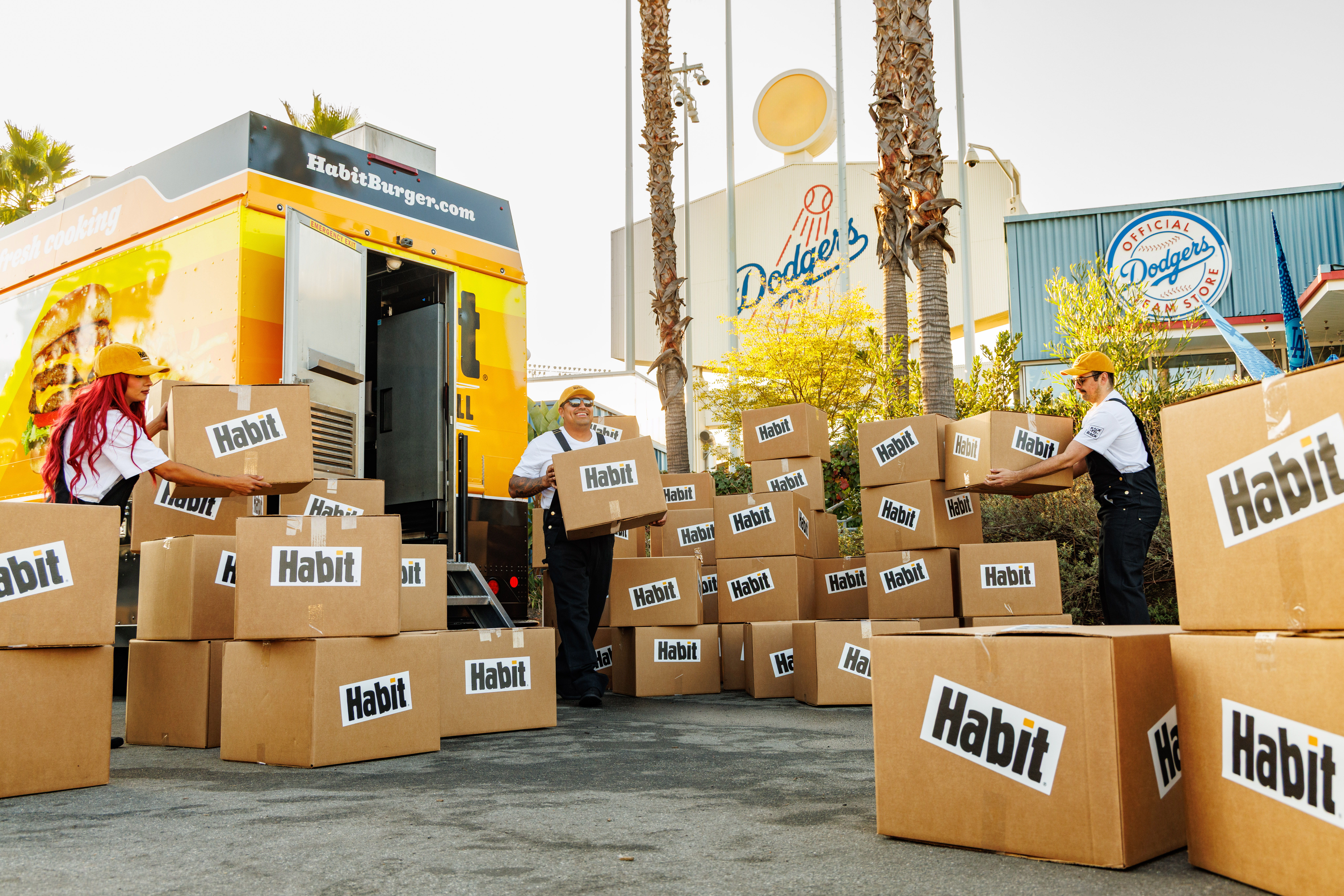 Habit Begins Moving Into Dodger Stadium. Literally