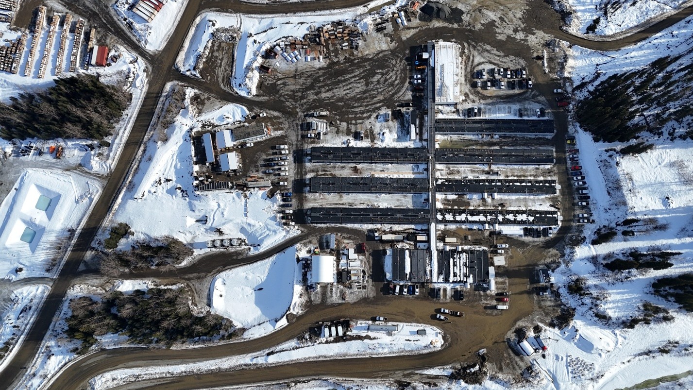 Project site camp expansion complete. 